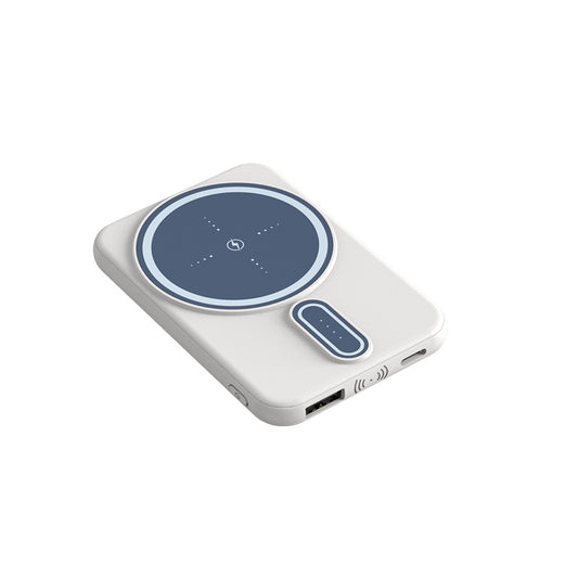 Magnetic Suction Wireless Power Bank - Snap-On Portable Charger - lifestyle photo