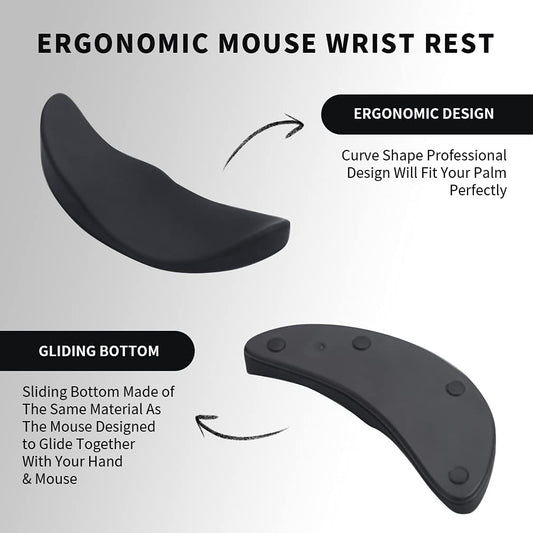 Ergonomic Gel Mouse Pad with Wrist Rest - Non-Slip Support - lifestyle photo