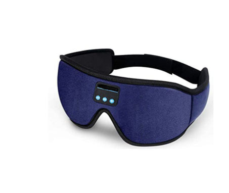 Bluetooth Sleep Mask with Speakers - Blackout Eye Mask - lifestyle photo