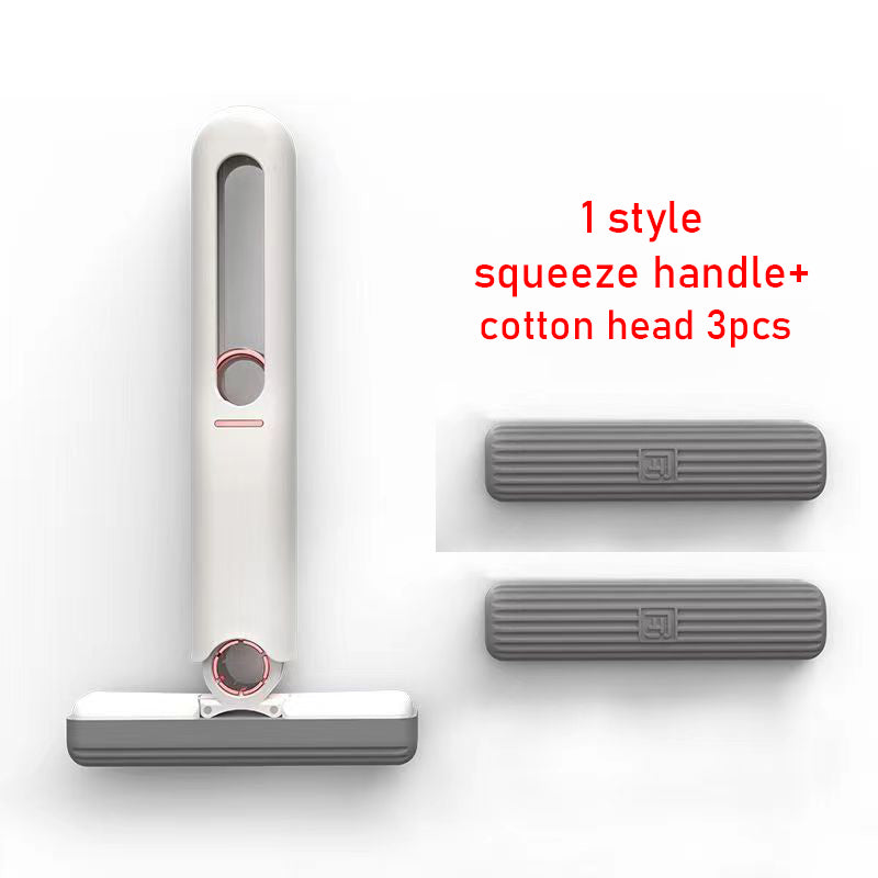 Mini Squeeze Mop - Portable Cleaning Sponge Tool - front view
