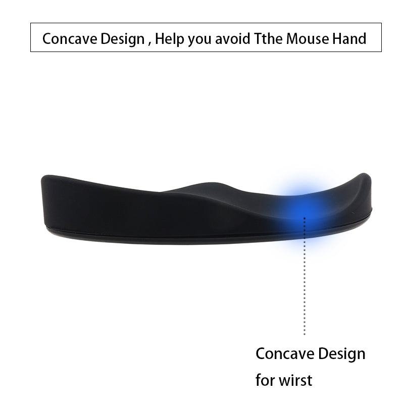 Ergonomic Gel Mouse Pad with Wrist Rest - Non-Slip Support - size chart