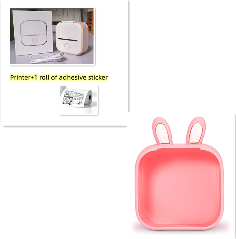 Mini Bluetooth Label & Photo Printer - Portable Thermal - packaging