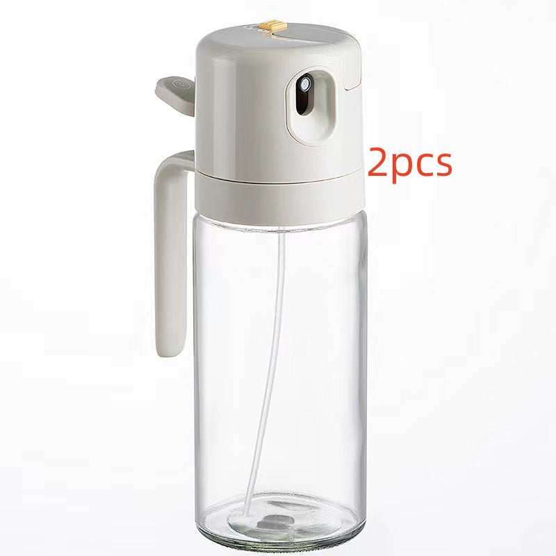2-in-1 Oil Sprayer & Pourer Bottle - BBQ & Cooking Mister - size chart