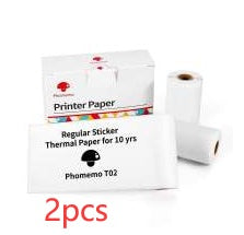 Mini Bluetooth Label & Photo Printer - Portable Thermal - feature close-up