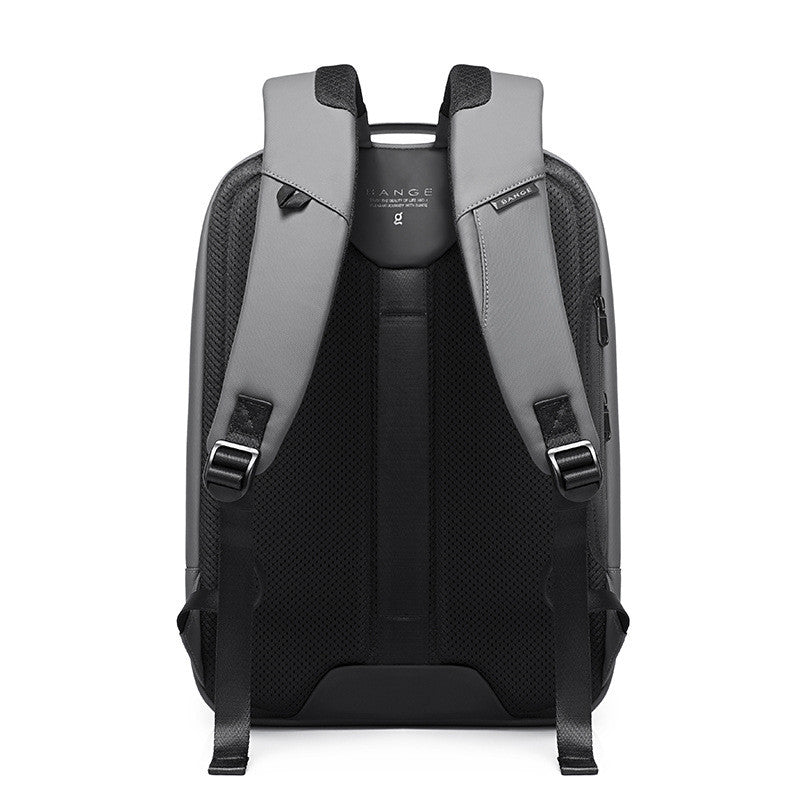 Men's Business Laptop Backpack - Anti-Theft Computer Bag - in use