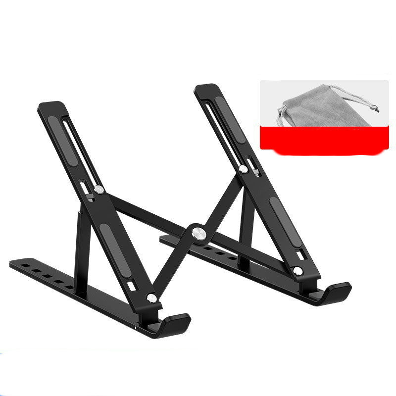 Aluminum Alloy Laptop Stand - Sturdy Ergonomic Riser - close-up detail