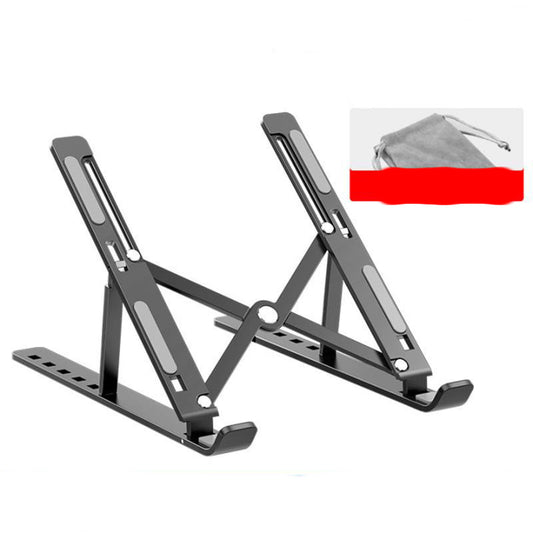 Aluminum Alloy Laptop Stand - Sturdy Ergonomic Riser - lifestyle photo