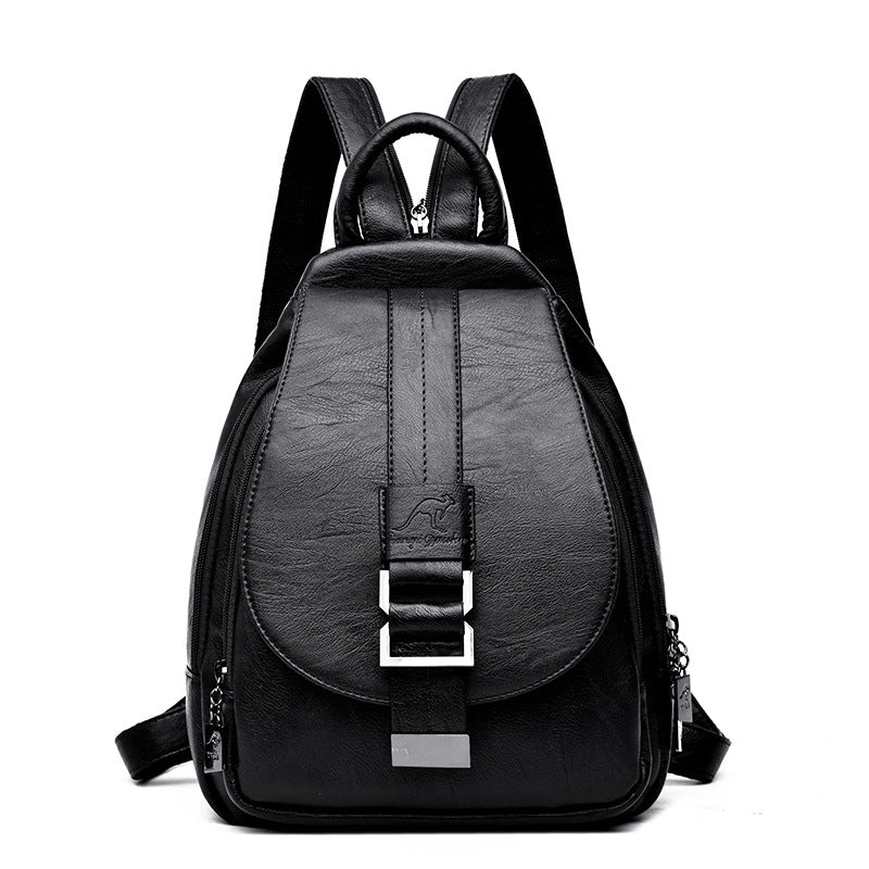 Anti-Theft School Backpack for Students - Fashion Design - in use