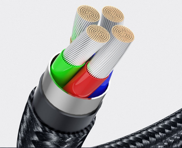360° Rotating Magnetic USB-C Charging Cable - Fast Charge - in use