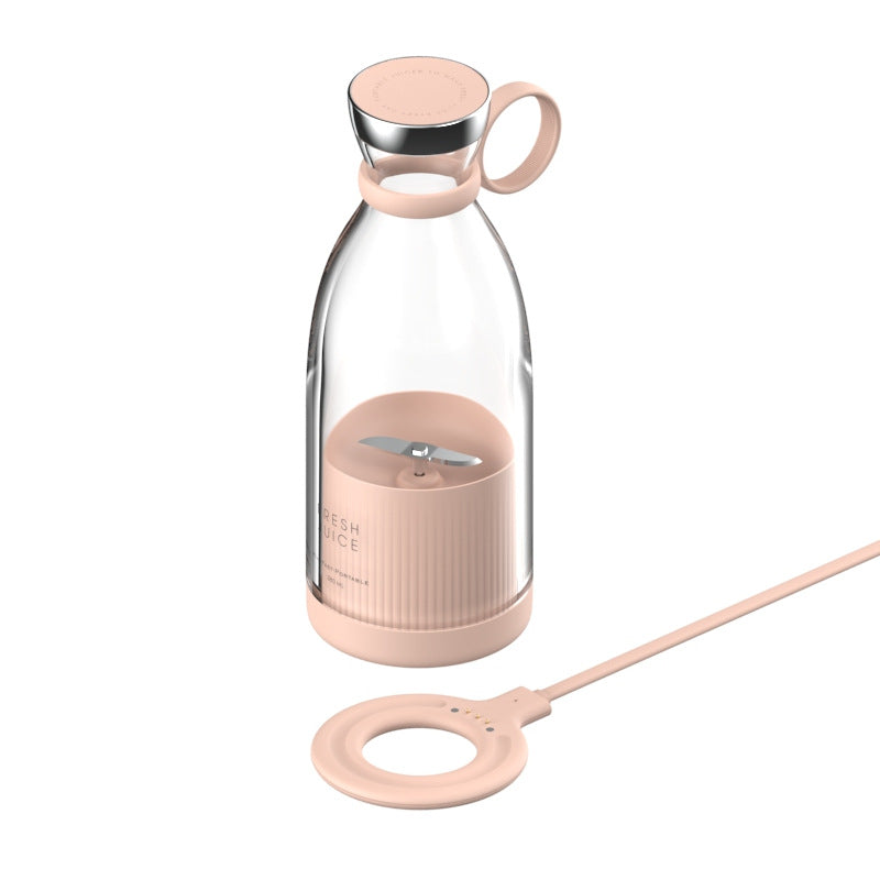 Portable USB Rechargeable Blender - 350ml Juicer Cup - in use