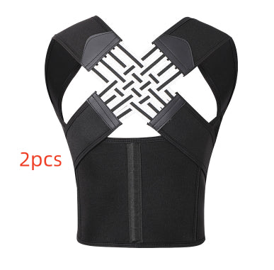 Unisex Posture Corrector Brace - Chest Lift & Anti-Humpback - back view