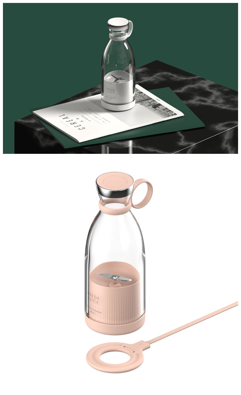 Portable USB Rechargeable Blender - 350ml Juicer Cup - back view
