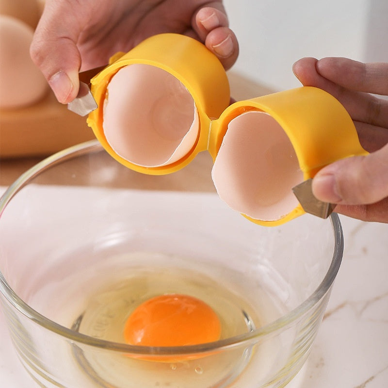 Egg Shell Opener & Beater - Kitchen Baking Tool - close-up detail