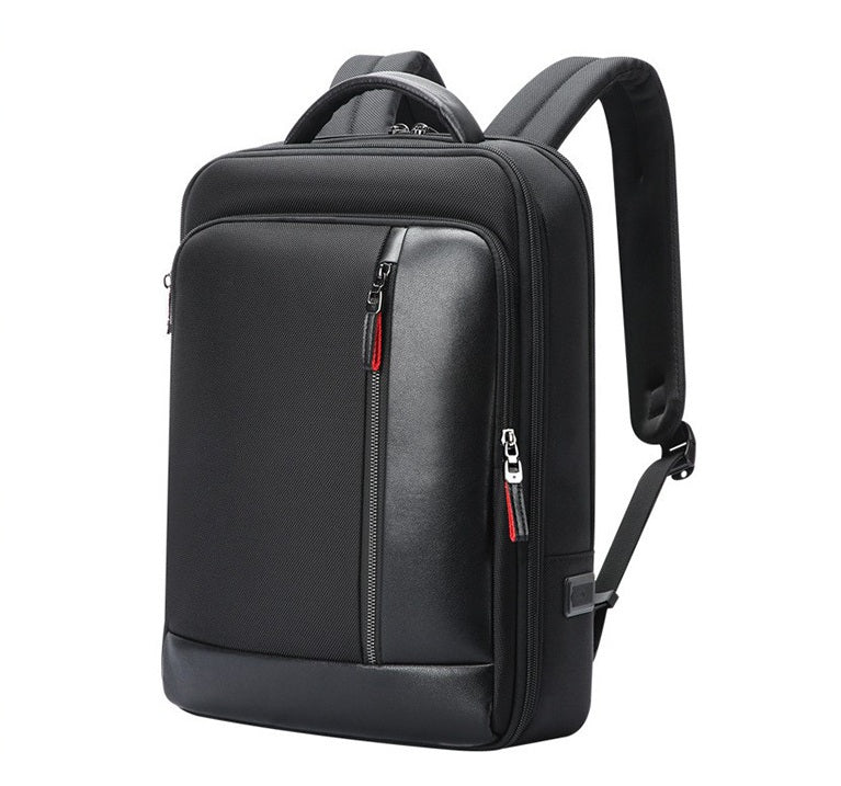 Multi-Function Anti-Theft Backpack - USB Charging Port - side view