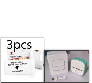 Mini Bluetooth Label & Photo Printer - Portable Thermal - lifestyle photo