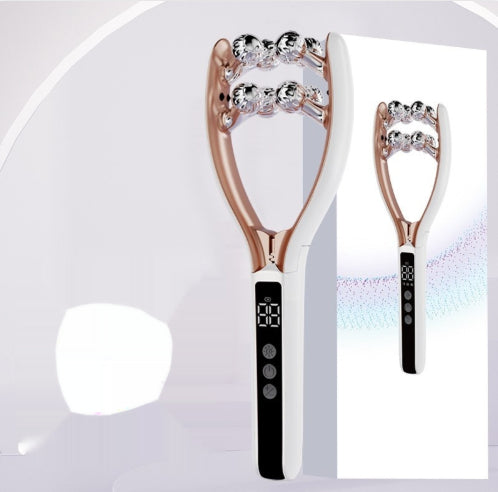 EMS Facial Roller Massager - Microcurrent Skin Toning Tool - size chart