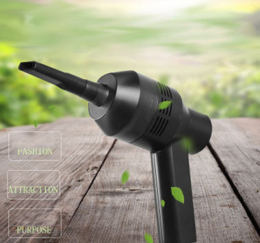 Mini Rechargeable Keyboard Vacuum Cleaner - Dust Removal Tool - front view
