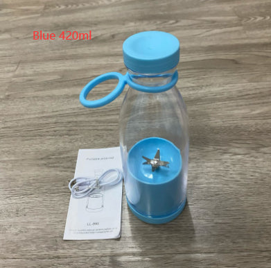 Portable USB Rechargeable Blender - 350ml Juicer Cup - side view