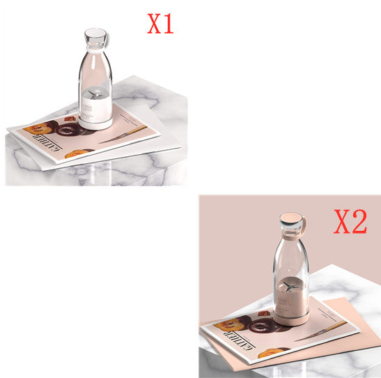 Portable USB Rechargeable Blender - 350ml Juicer Cup - side view