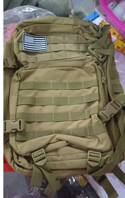 Tactical Camo Travel Backpack - Rugged Outdoor & Sports Bag - color options