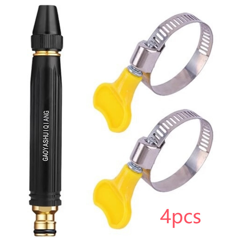 High-Pressure Car Wash Water Gun - Adjustable Spray Nozzle - side view