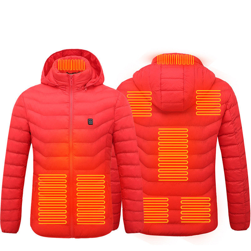 USB Heated Jacket for Men - Electric Thermal Coat - size chart