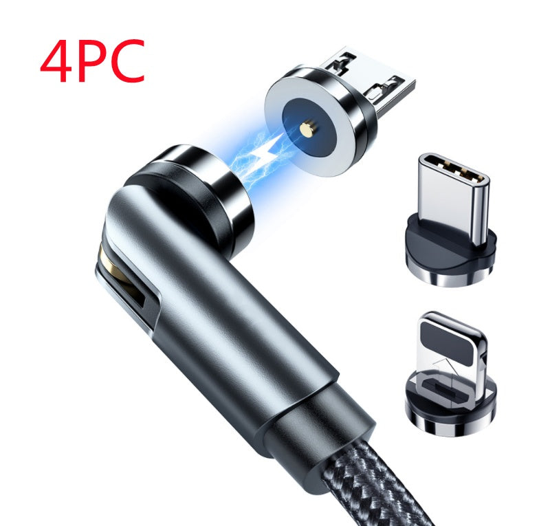360° Rotating Magnetic USB-C Charging Cable - Fast Charge - color options