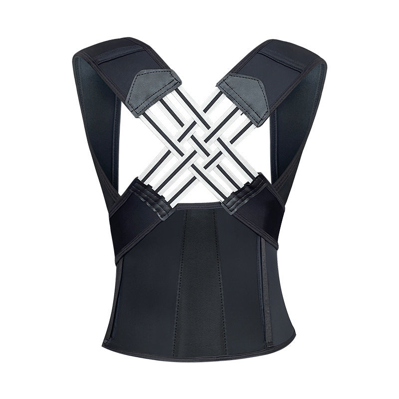 Unisex Posture Corrector Brace - Chest Lift & Anti-Humpback - lifestyle photo
