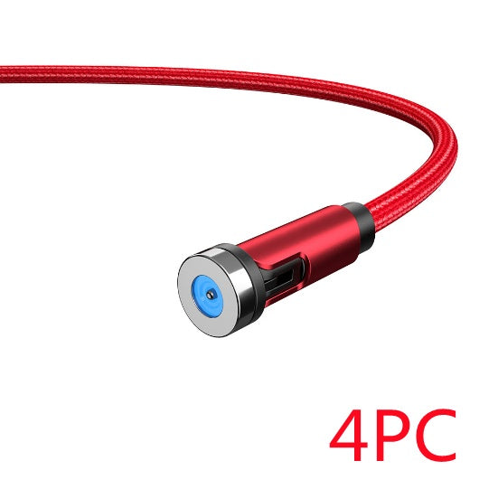 360° Rotating Magnetic USB-C Charging Cable - Fast Charge - back view
