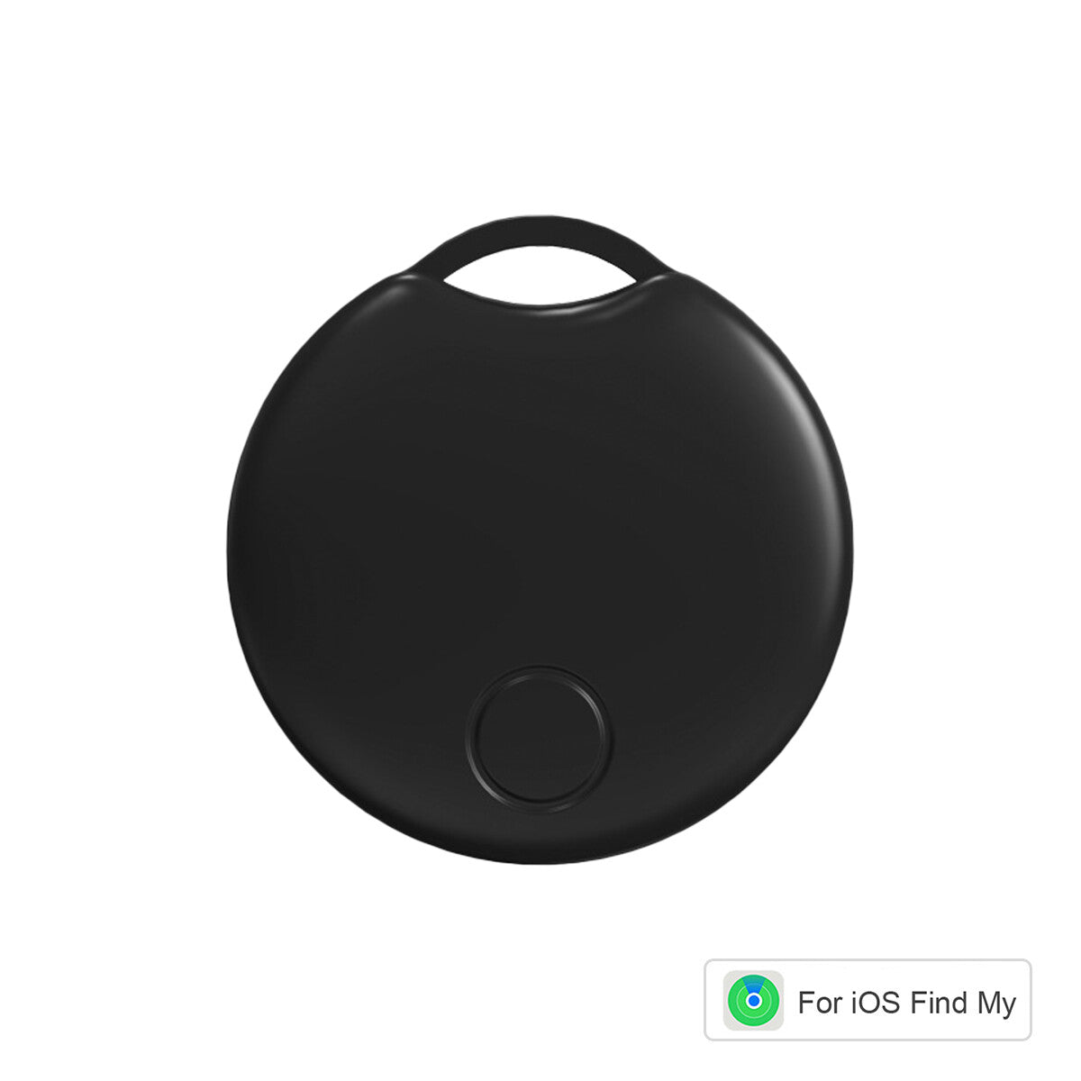 Mini Bluetooth Tracker for Keys, Bikes & Bags - Find My Compatible - side view