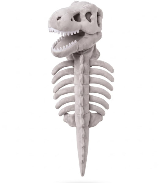 Dinosaur Skeleton Pet Costume - Halloween Dog Outfit - close-up detail