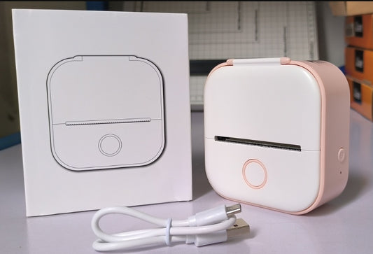 Mini Bluetooth Label & Photo Printer - Portable Thermal - lifestyle photo
