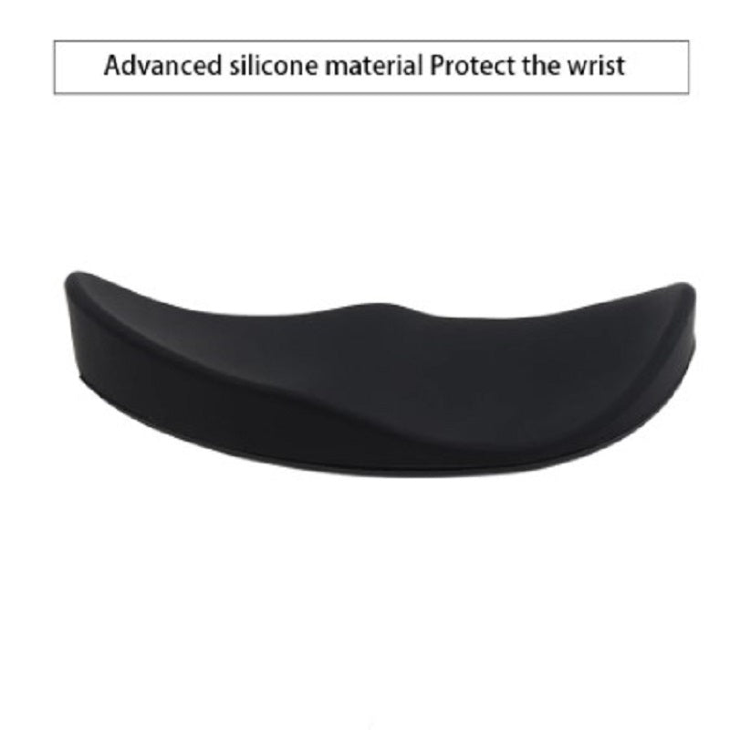 Ergonomic Gel Mouse Pad with Wrist Rest - Non-Slip Support - close-up detail