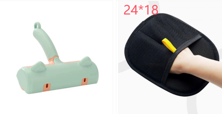 Pet Hair Remover Brush - Reusable Suction Lint & Fur Tool - lifestyle photo