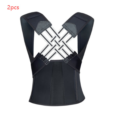 Unisex Posture Corrector Brace - Chest Lift & Anti-Humpback - close-up detail