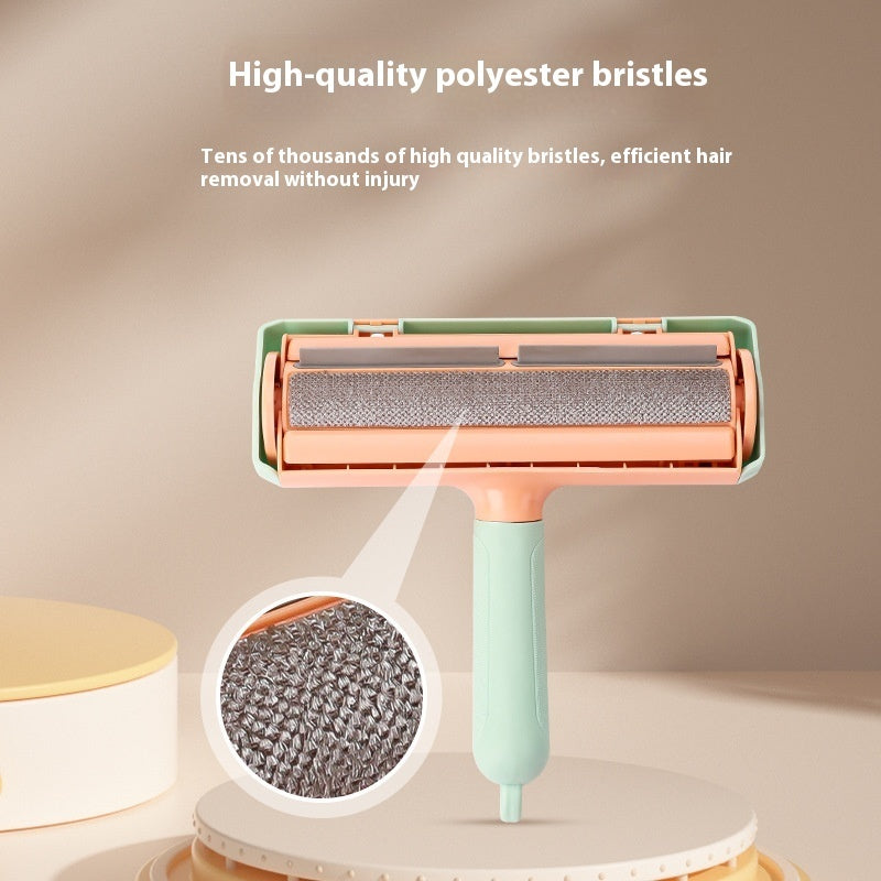 Pet Hair Remover Brush - Reusable Suction Lint & Fur Tool - feature close-up