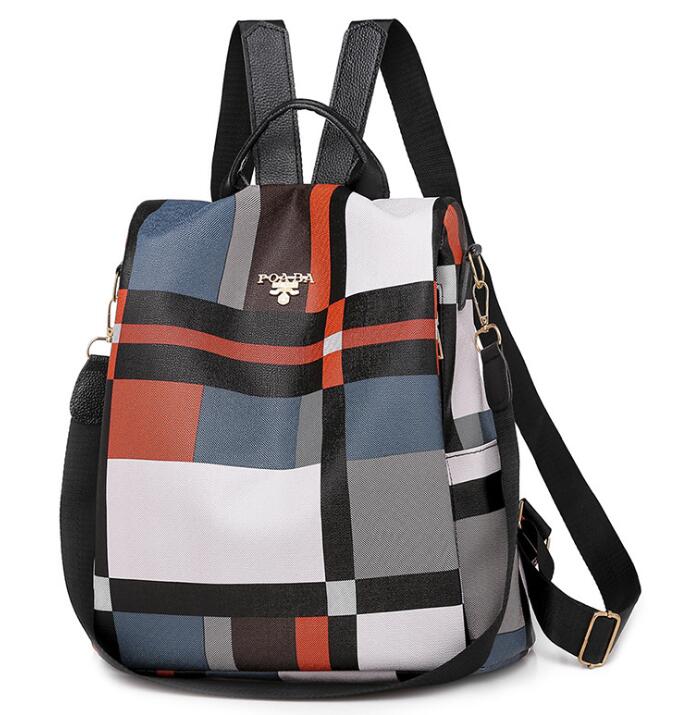 Women's Waterproof Anti-Theft Backpack - Hidden Zip Security - lifestyle photo