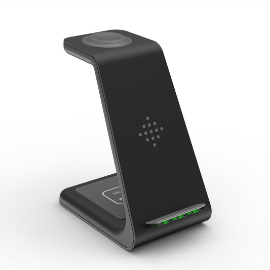 3-in-1 Wireless Charging Station - Phone, Watch & Earbuds Dock - lifestyle photo