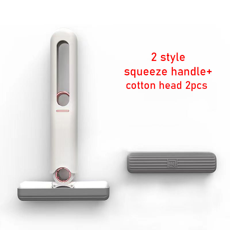 Mini Squeeze Mop - Portable Cleaning Sponge Tool - close-up detail