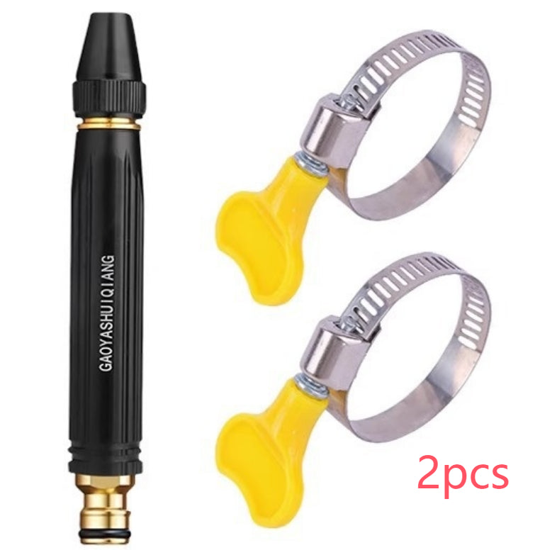 High-Pressure Car Wash Water Gun - Adjustable Spray Nozzle - side view