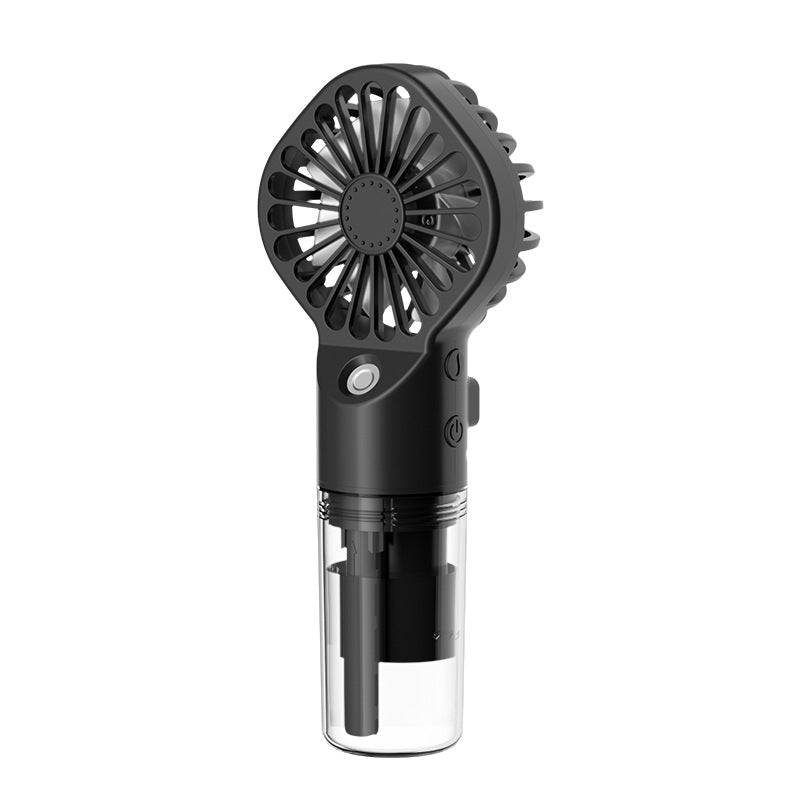 Handheld Mist Spray Fan - 4-Speed USB Cooling Fan - lifestyle photo