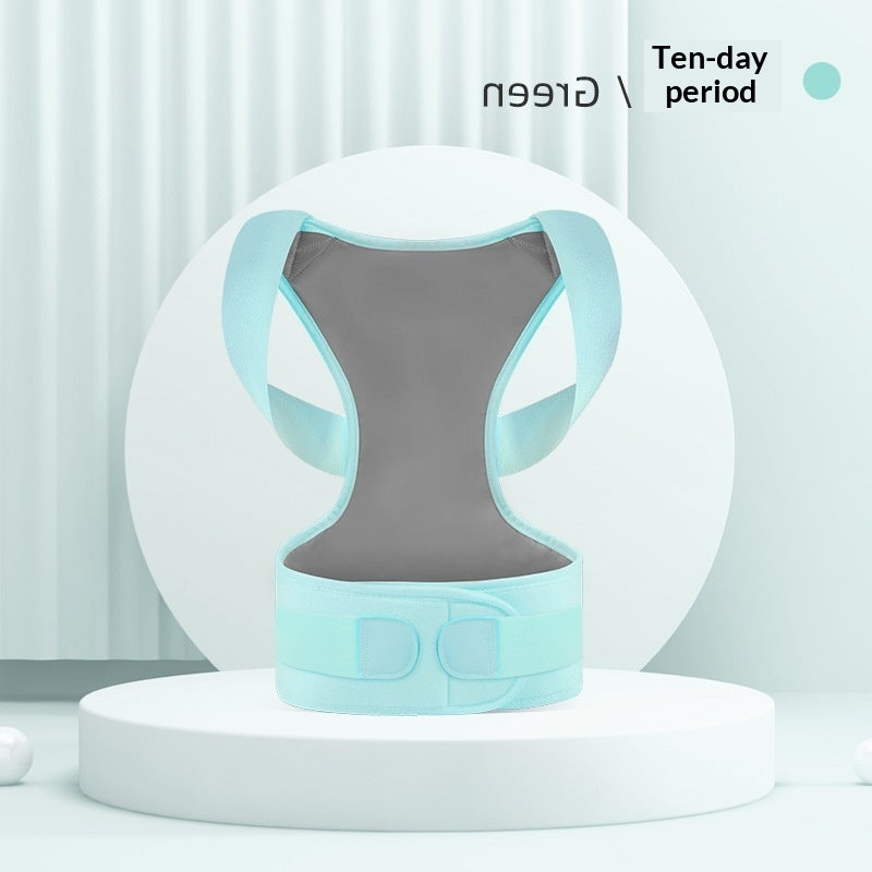 Kids' Posture Corrector Belt - Shoulder & Back Support - side view