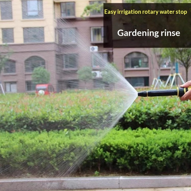 High-Pressure Car Wash Water Gun - Adjustable Spray Nozzle - in use