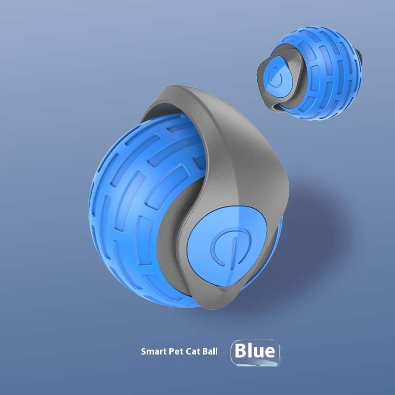 Interactive Rolling Ball Cat Toy - USB Rechargeable - size chart
