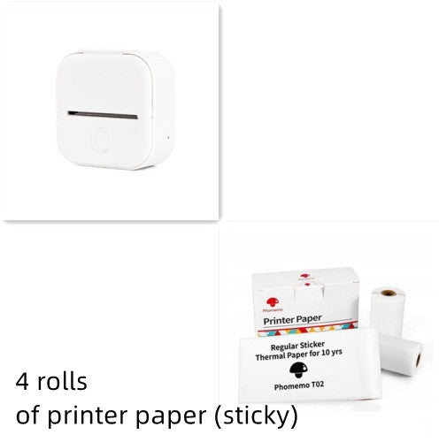 Mini Bluetooth Label & Photo Printer - Portable Thermal - lifestyle photo