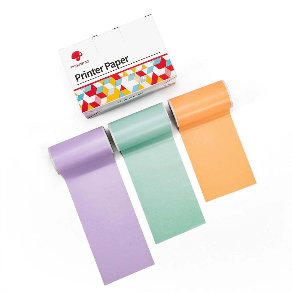 Mini Bluetooth Label & Photo Printer - Portable Thermal - side view