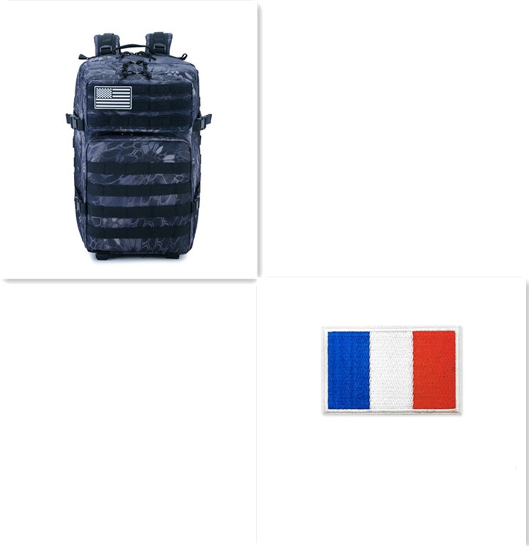 Tactical Camo Travel Backpack - Rugged Outdoor & Sports Bag - color options