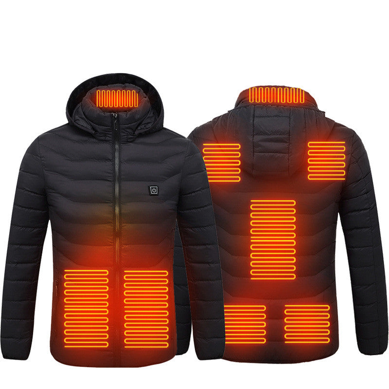 USB Heated Jacket for Men - Electric Thermal Coat - color options
