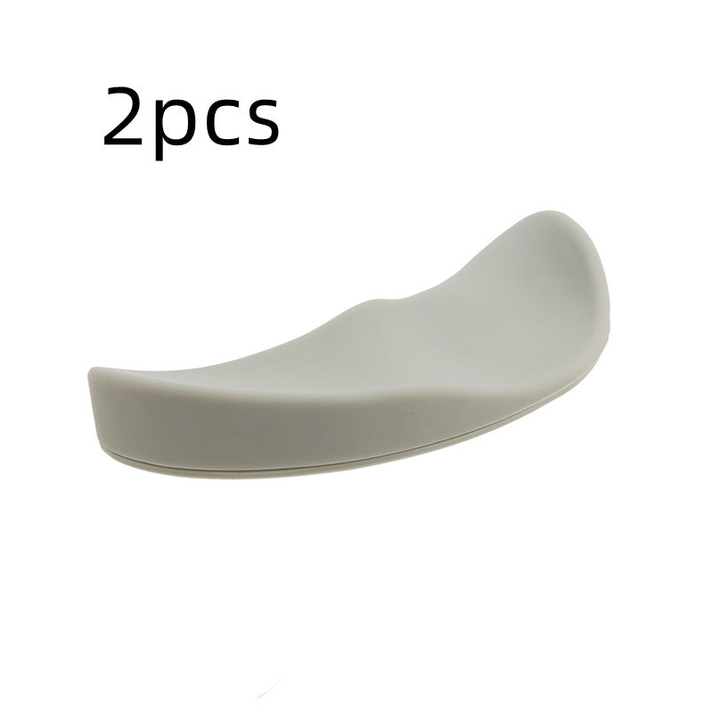 Ergonomic Gel Mouse Pad with Wrist Rest - Non-Slip Support - in use