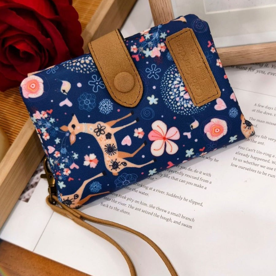 Tri-Fold Multi-Card Wallet - Printed Design - lifestyle photo